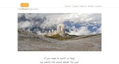 Desktop Screenshot of italyphotoproduction.com